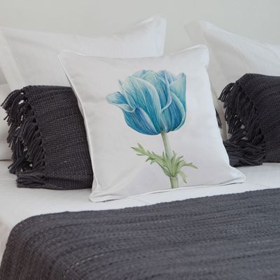 Imagen 2 del producto FUNDA COJÍN ALGODÓN ANÉMONE CERRADA 45X45