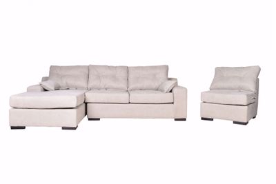 Imagen 2 del producto Sofá seccional 4C Izquierdo Masel  Liguria  Beige