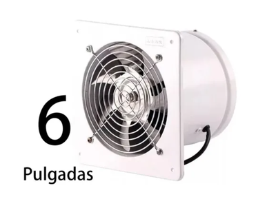Imagen 2 del producto Extractor De Aire Metálico Industrial 6 Pulgadas 15cm 40w