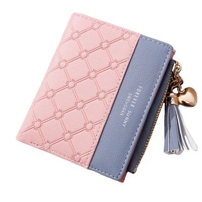 Imagen 1 del producto Billetera Tarjetero Monedero De Mujer Rosado