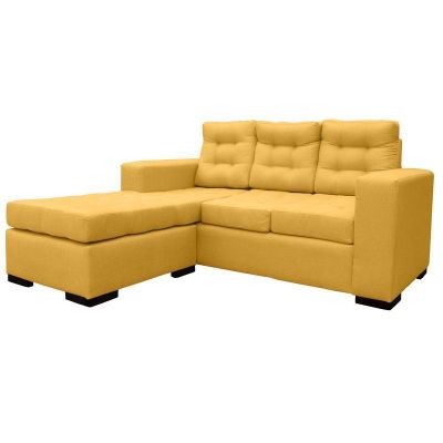 Imagen 2 del producto Seccional Antu Felpa Ambarino 3 Cuerpos