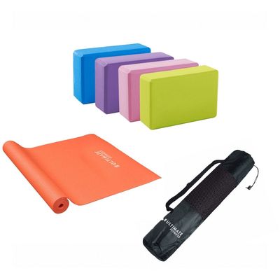 Mat Yoga 3 mm+Bolso Mat Yoga+Ladrillo Yoga
