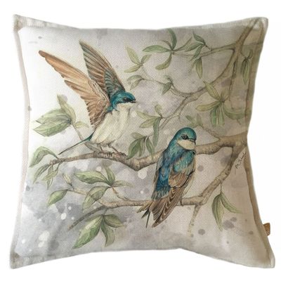 FUNDA COJÍN MARISA GOLONDRINAS 45X45