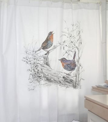 CORTINA BAÑO ALGODÓN ENCANTO CHUCAOS