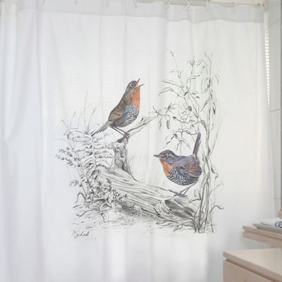 Imagen 2 del producto CORTINA BAÑO ALGODÓN ENCANTO CHUCAOS