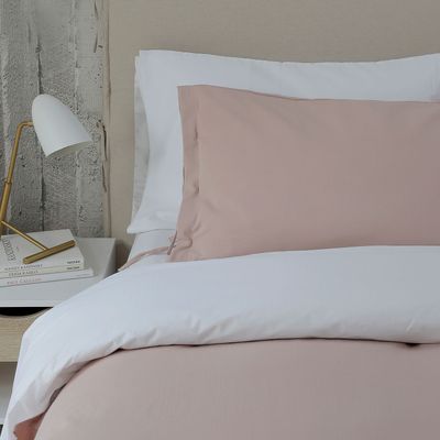 Imagen 1 del producto CUBREPLUMÓN ALGODÓN STONE WASH PALO DE ROSA KING