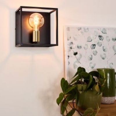 Imagen 2 del producto Aplique Ruben Negro 1xE27