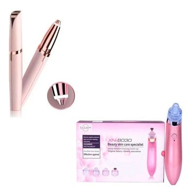 Depiladora Cejas + Removedor Para Puntos Negros