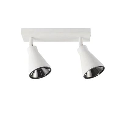 Foco Decorativo Para Techo Porta 2*GU10 Blanco