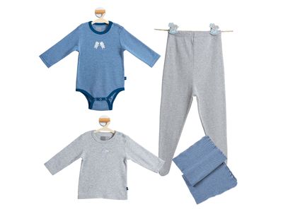 SET 4 PIEZAS ALGODÓN