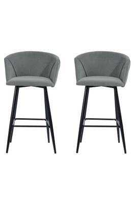 Imagen 1 del producto Pack 2 Pisos de Bar Modiano Gris