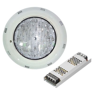 Foco LED Piscina Sumergible Frío 18W/12V + Fuente de Poder 5Amp