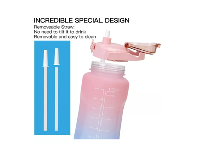 Imagen 2 del producto Pack 2 Botellas Agua Motivacional De 2Ltrs Y 900ML