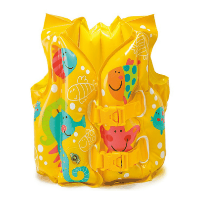 Flotador Inflable Bebé Chaleco Tropical Capac 23Kg