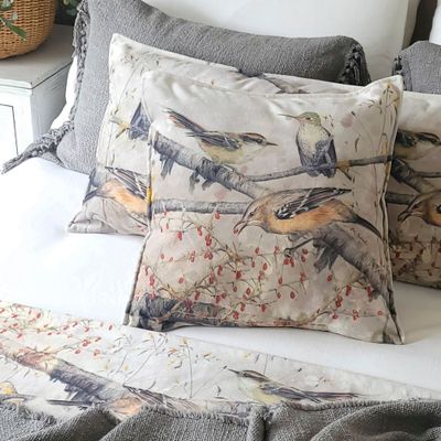 Imagen 2 del producto FUNDA COJÍN VELVET MIX RAYADITO 45X45