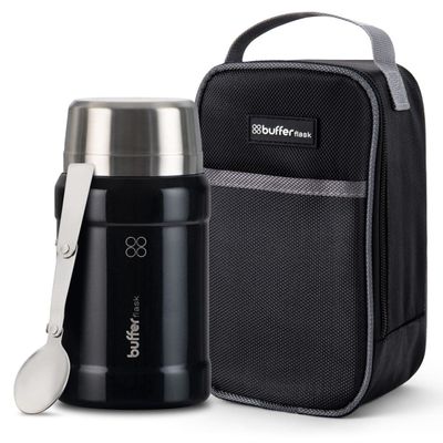 Imagen 1 del producto Termo Comida Y Liquido Buffer Multiproposito 800ml + Bolso