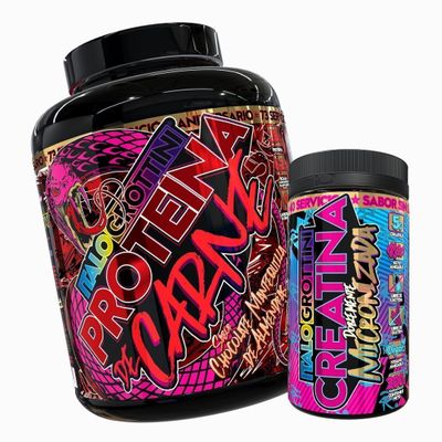 Imagen 1 del producto PROTEINA DE CARNE - 5,2 LIBRAS – 73SV CHOCOLATE + CREATINA 40SV SIN SABOR