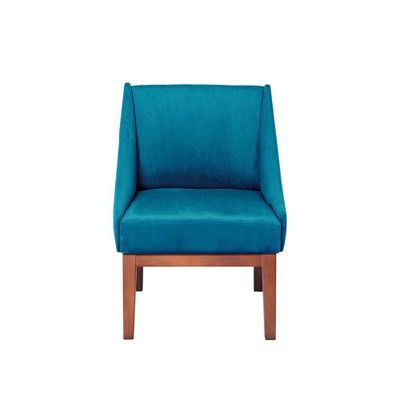 SITIAL BERLIN  TELA VELVET AZUL PETROLEO