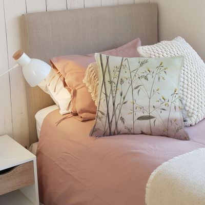 Imagen 2 del producto FUNDA COJÍN ALGODÓN PALITOS MAGNOLIA 45X45