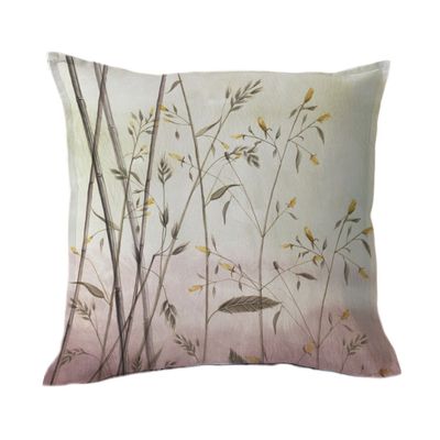 FUNDA COJÍN ALGODÓN PALITOS MAGNOLIA 45X45