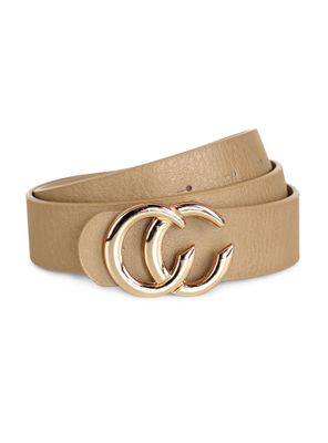 Cinturon Poly Beige