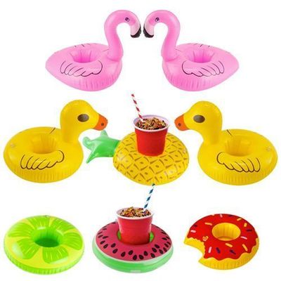 Imagen 2 del producto MINI FLOTADORES PORTA VASOS (PACK 12 UNIDADES)