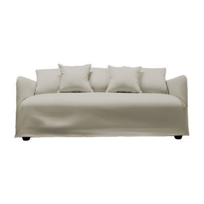 Sofá Dua Chenille Beige 3C