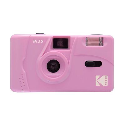 Cámara Análoga Kodak M35 Rosada Cámaras Semiprofesionales