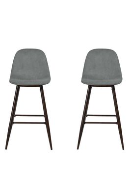 Pack 2 Pisos de Bar con Patas de Metal Gris