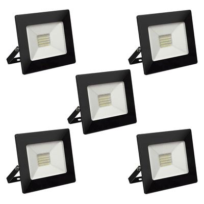 Pack 5 Foco Proyector LED Telco 30W Cálido DS43