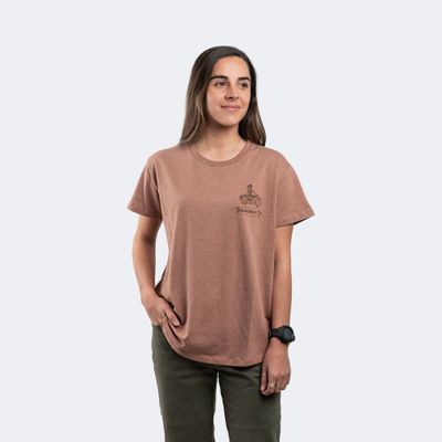 Imagen 2 del producto Polera P-4 Terracota Mujer Gnomo