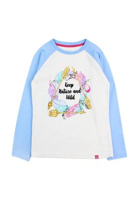 Polera niña upf manga raglan ficcustex 556