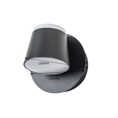 Imagen 2 del producto Apliqué Elegante Simple Decorativo LED Movible 5W Negro