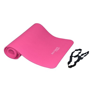 Mat de Yoga 10 mm NBR Rosado