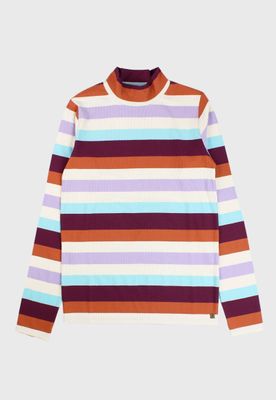 Polera teens niña franjas nordic 529