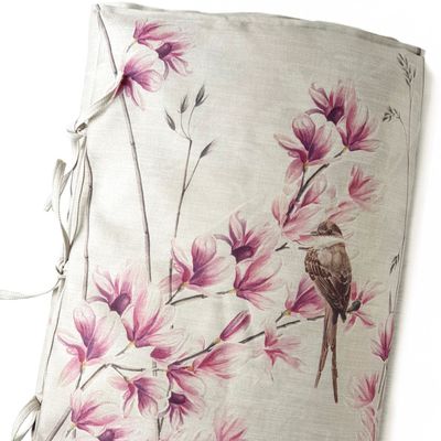 Imagen 2 del producto PIECERA MARISA MAGNOLIAS Y PAJARITOS 220X70