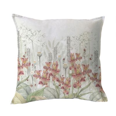 FUNDA COJÍN ALGODÓN ASTROMELIAS 45X45