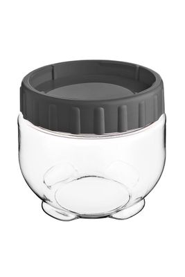 Frasco Alimentos 550 Ml Gris