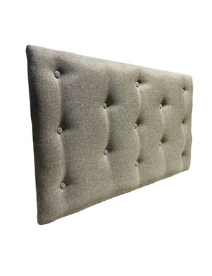 Imagen 2 del producto Respaldo 1.5 plazas Gris Lino Muebles Rimar