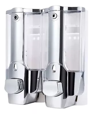 Dispensador Jabon Liquido Shampoo Alcohol Gel Doble