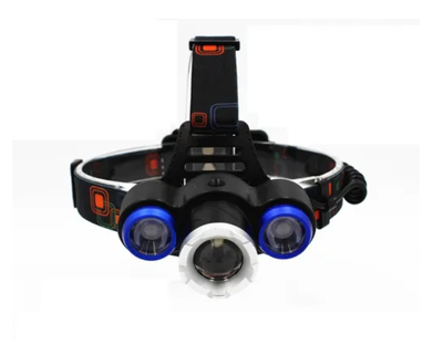 Imagen 2 del producto Potente Linterna Minera Led 8500lm T6 + Cob