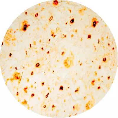 Manta De Tortilla De Franela Redonda 200cm Diametro