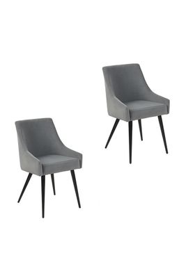 Imagen 1 del producto Pack 2 Sillas Comedor Jean Gris