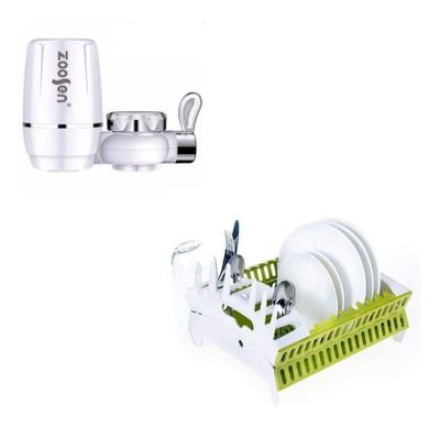 Filtro Purificador De Agua + Secador De Platos