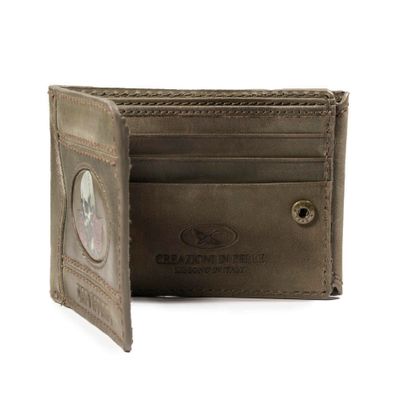 Imagen 2 del producto Billetera  Coco 991.2 Calavera Verde Gino Rodinis 