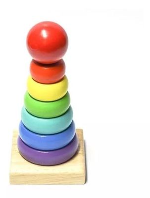 Torre Para Armar Juego Didáctico Para Niños