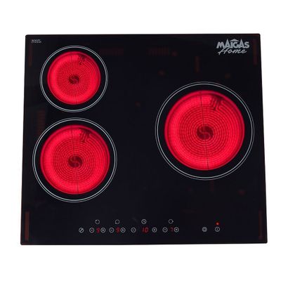 Encimera Vitrocerámica 3 quemadores CEV03
