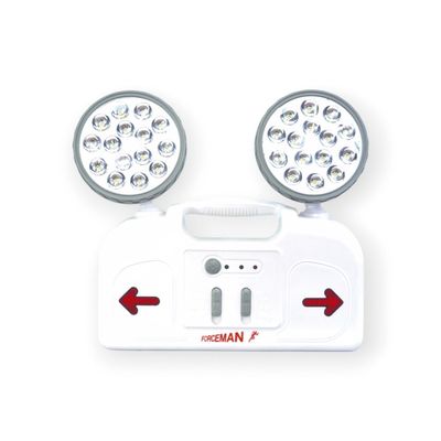 Lámpara Emergencia LED Recargable Con Flecha De Salida
