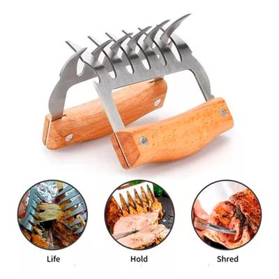 Imagen 2 del producto X2 Garras De Oso Acero Inoxidable Para Asados 