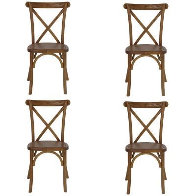 Pack 4 Sillas De Comedor Florencia